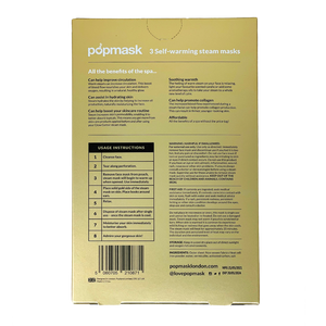GlowGetter-  3 Steam Self-Warming Face Masks | Popmask