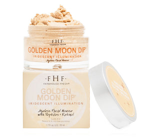 Golden Moon Dip® Illumination Mousse with Retinol + Wrinkle-Targeting Peptides | Farmhouse Fresh