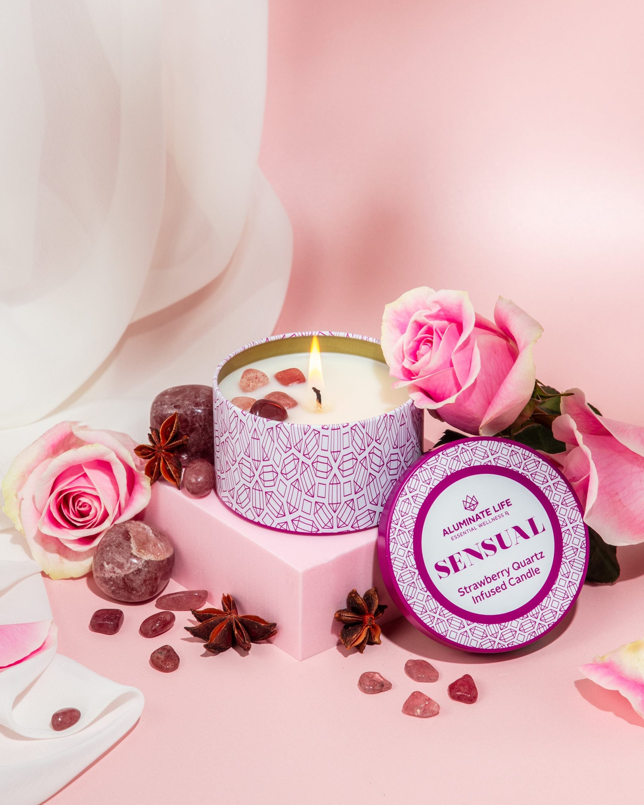 Sensual Candle Tin 6 oz | Aluminate Life