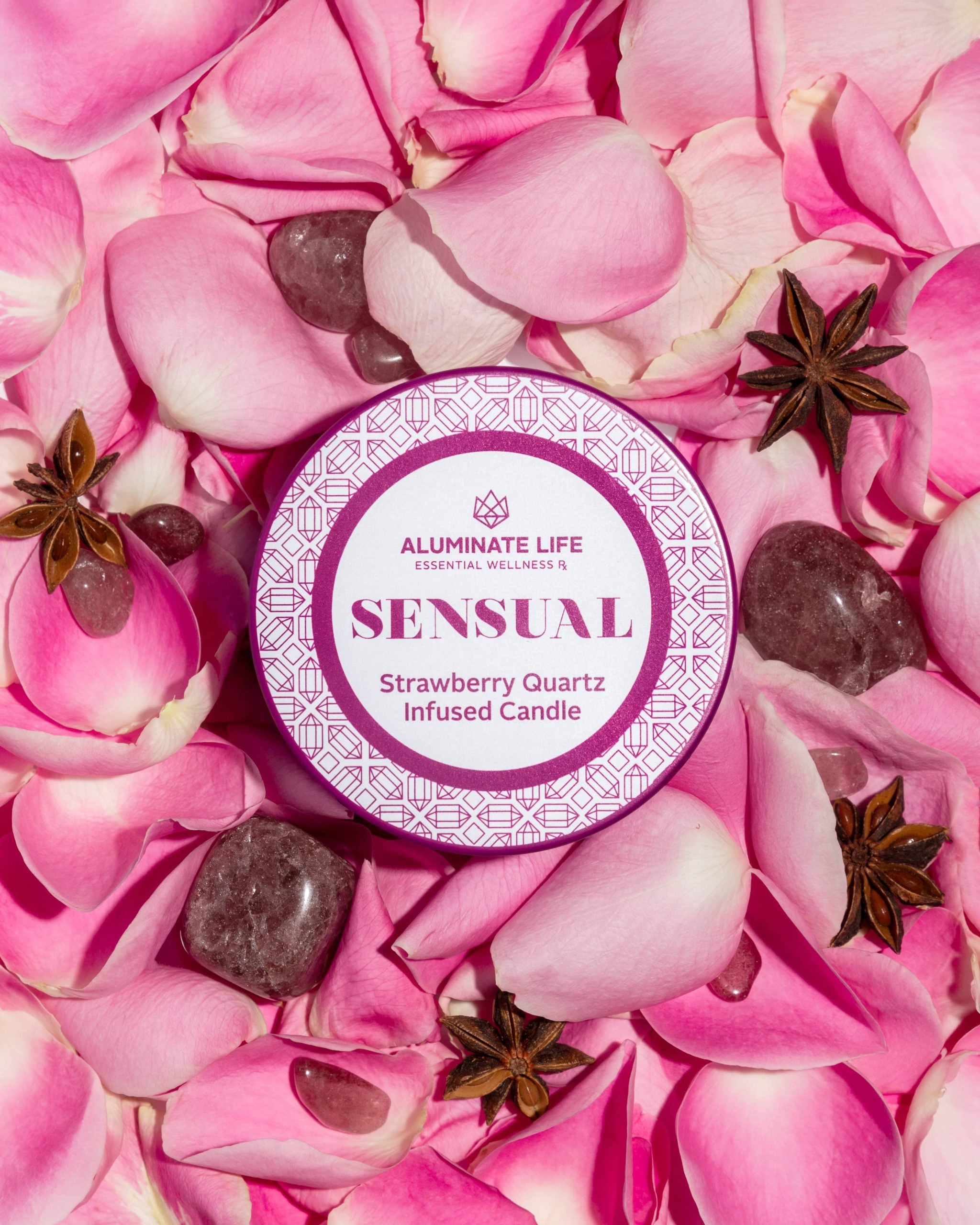 Sensual Candle Tin 6 oz | Aluminate Life