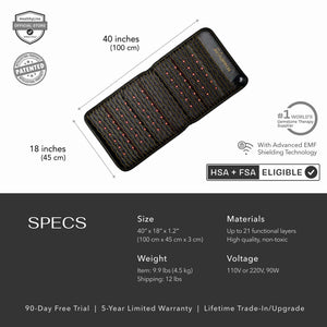 Jet Series - PEMF Far Infrared Heating Mats | HealthyLine