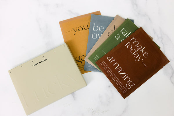 Korean Sheet Mask - You Deserve a Break | Lucky Owl