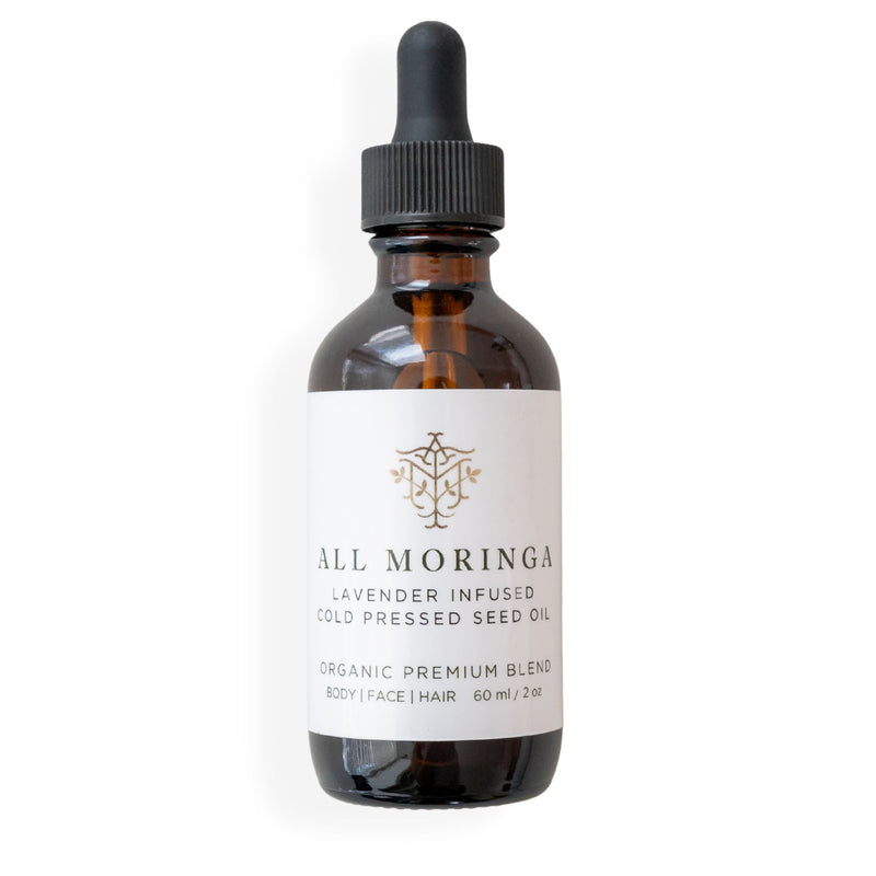 Premium Pure 100% All Natural Organic Moringa Oleifera Cold Press Seed Oil (Ben oil) for Face, Body, and Hair | All Moringa