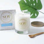 Linen Full Size Candle | Soy Delicious