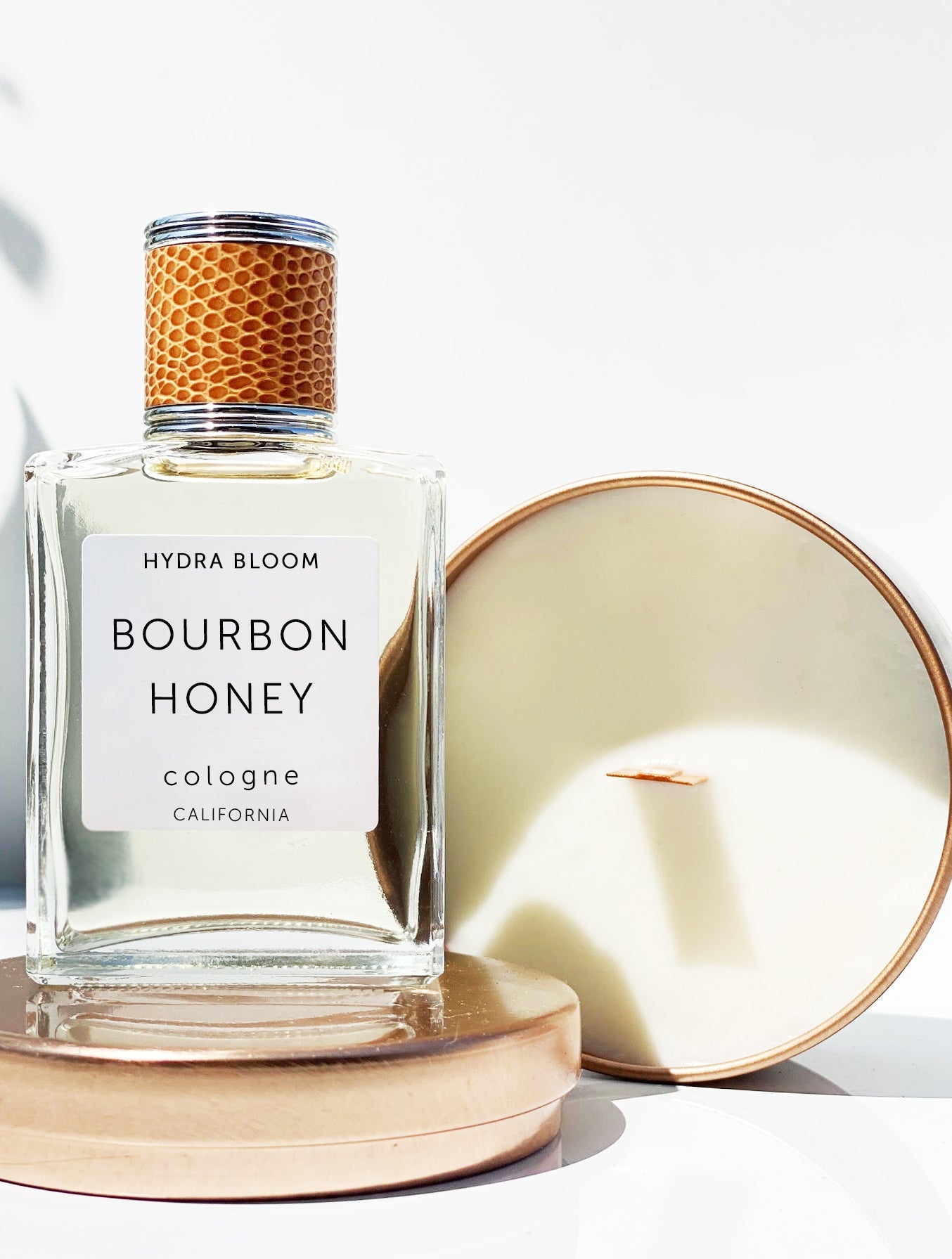 Bourbon + Honey Cologne - Unisex Masculine Scent | Lucy B