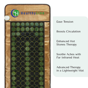 Mesh JT Pad Medium 3220 Soft InfraMat Pro® | HealthyLine wellness device designed to ease tension, boost circulation, and soothe aches with far infrared heat therapy and hot stones.