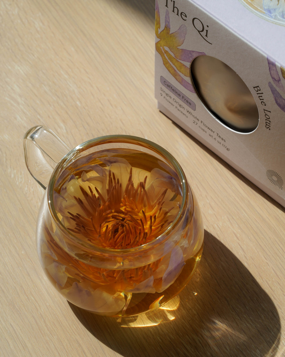 Blue Lotus Whole Flower Tea | The Qi