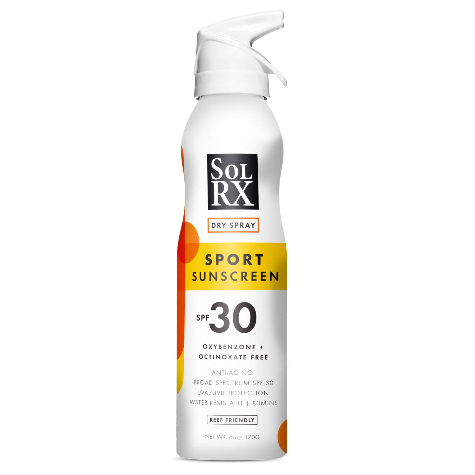 SPORT SPF 30 Sunscreen Continuous Spray | SolRX Sunscreen