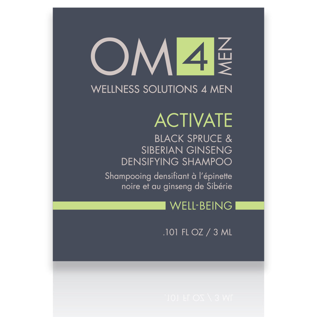 Activate: Black Spruce & Siberian Ginseng Hair Densifying Shampoo | OM4Men