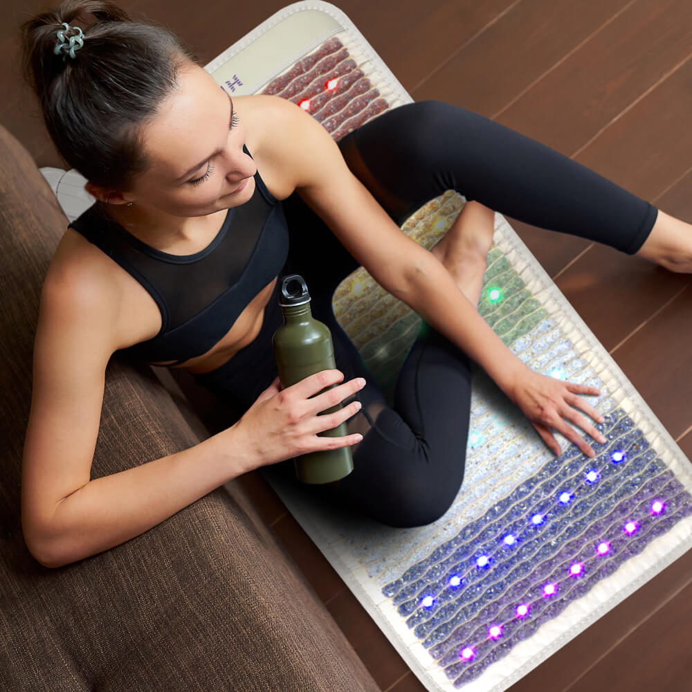 Rainbow Chakra Mat™ Large 7428 Firm - Photon PEMF Inframat Pro® 4th Edition | HealthyLine