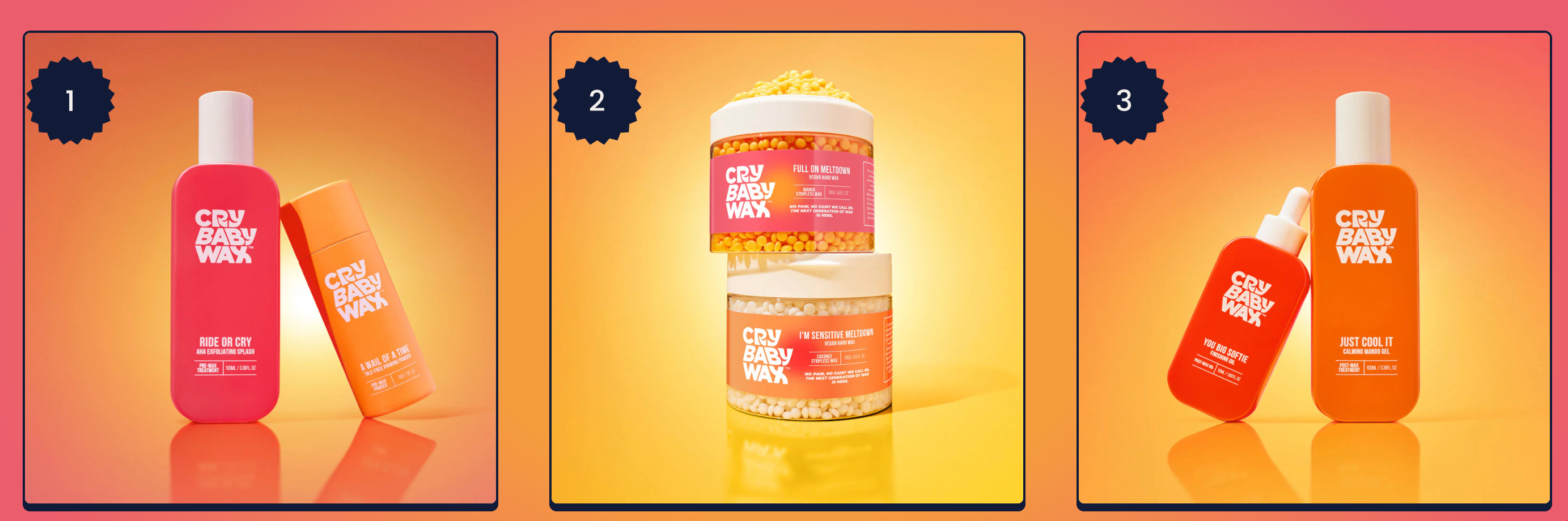 Just Cool It Calming Mango Gel | Crybaby Wax