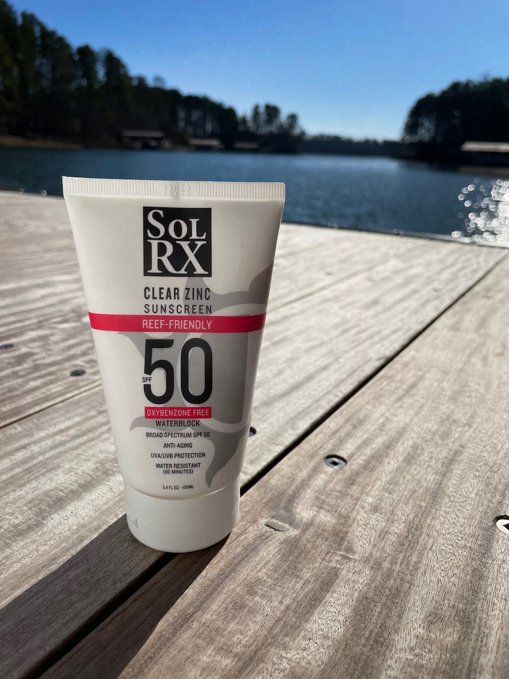 Clear Zinc SPF 50 Sunscreen | SolRX Sunscreen