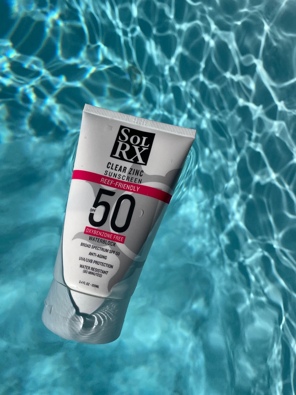 Clear Zinc SPF 50 Sunscreen | SolRX Sunscreen