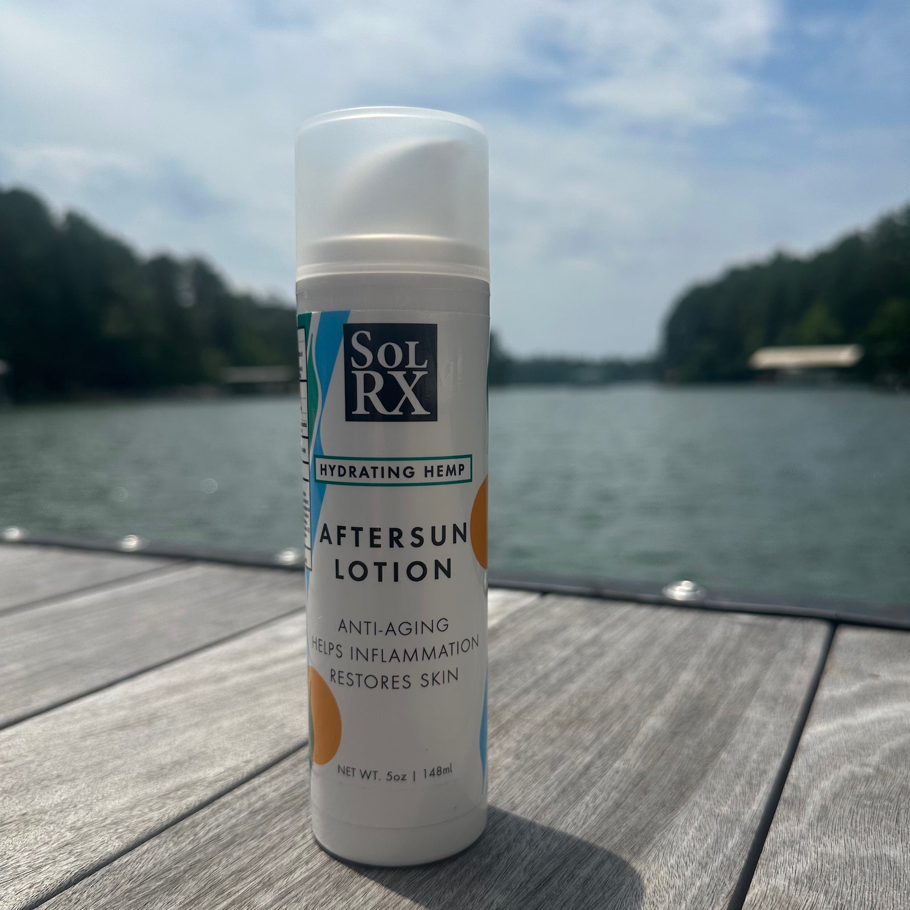 Aftersun Moisturizing Lotion - Hemp Infused | SolRX