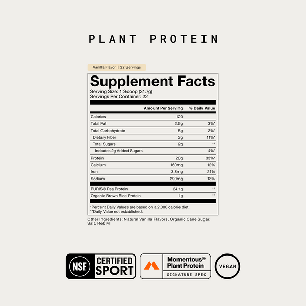 100% Plant Protein Powder