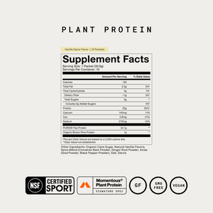 100% Plant Protein 10-Travel Packs