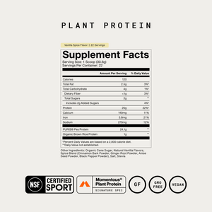 100% Plant Protein Powder