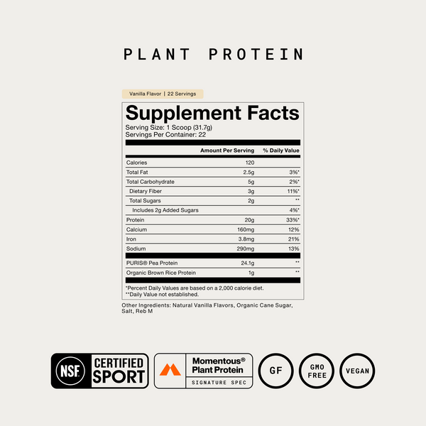 100% Plant Protein Powder