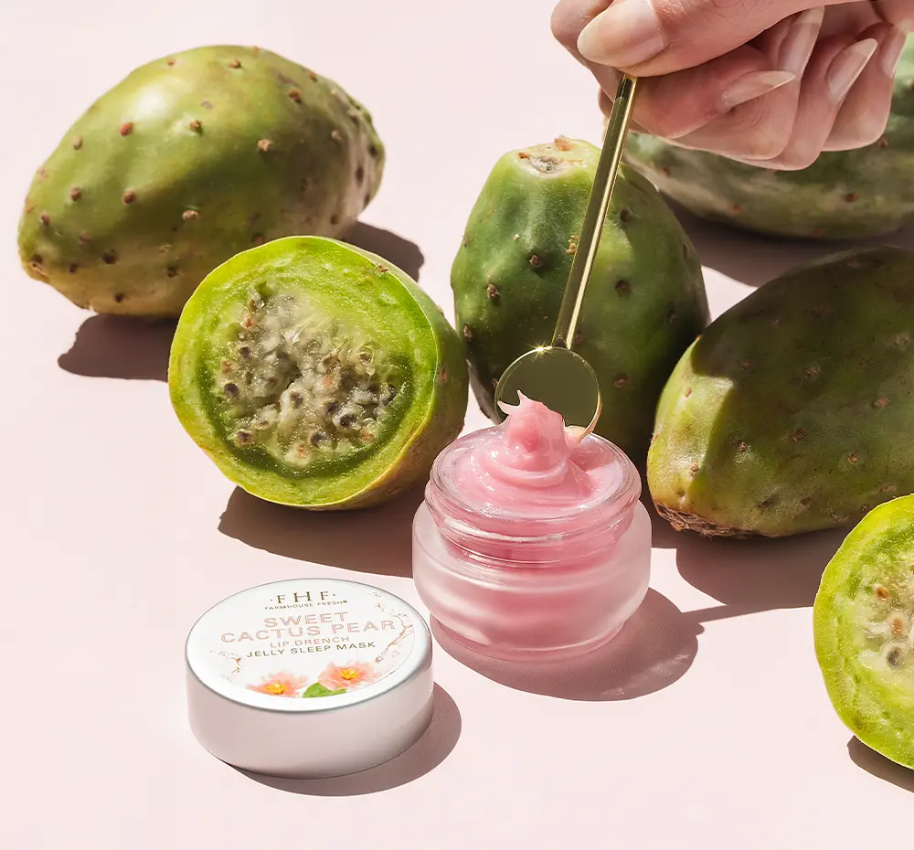 Sweet Cactus Pear Lip Drench Jelly Sleep Mask | Farmhouse Fresh