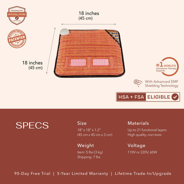 PEMF Far Infrared Heating Mats | HealthyLine
