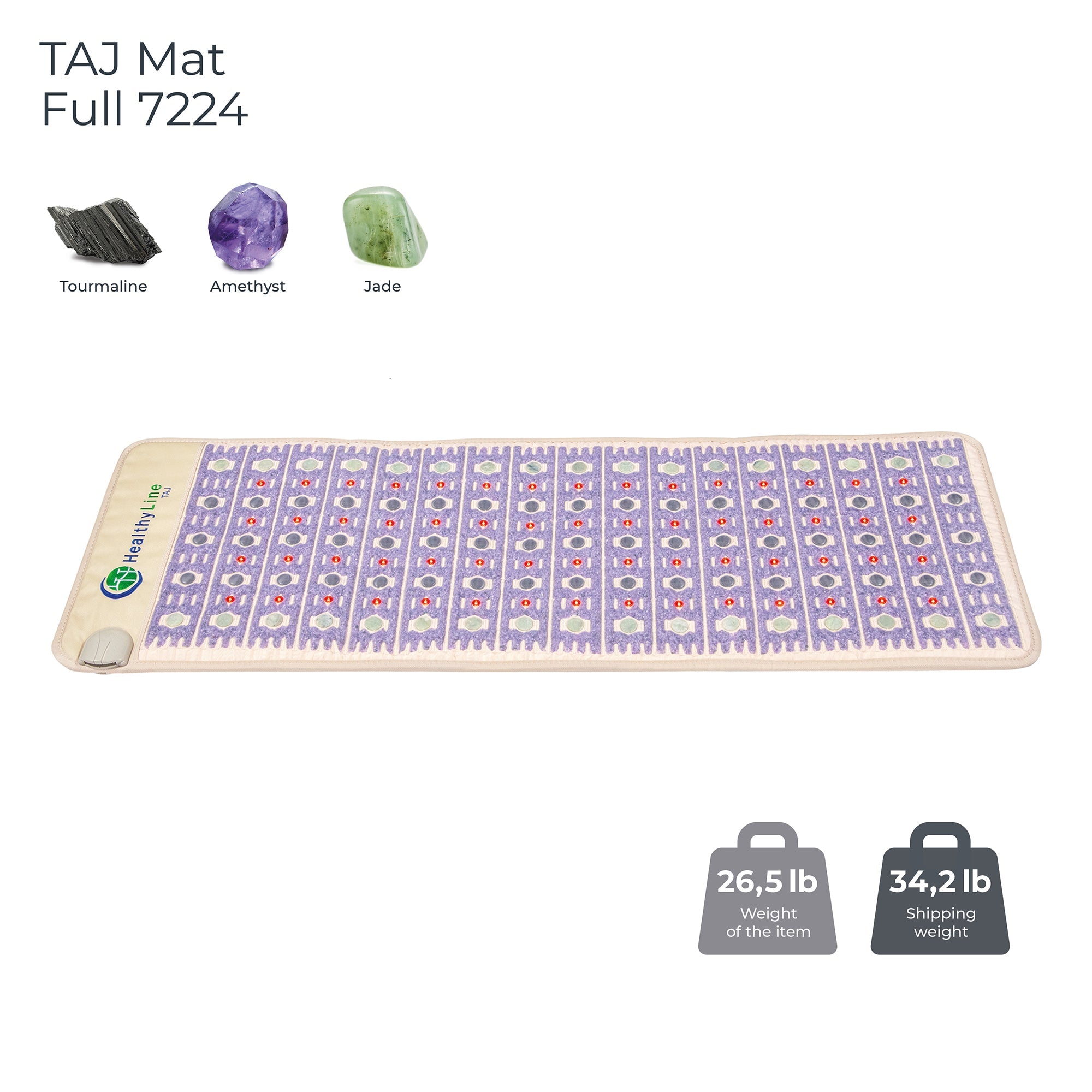 TAJ-Mat™ Full 7224 Firm - Photon PEMF InfraMat Pro® | HealthyLine