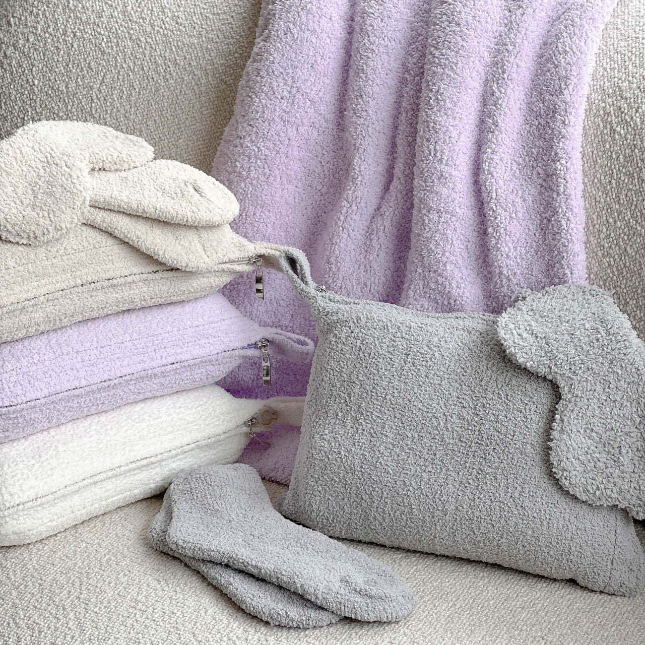 Travel Blankets - Solid - Chenilla Fine™ | Kashwére
