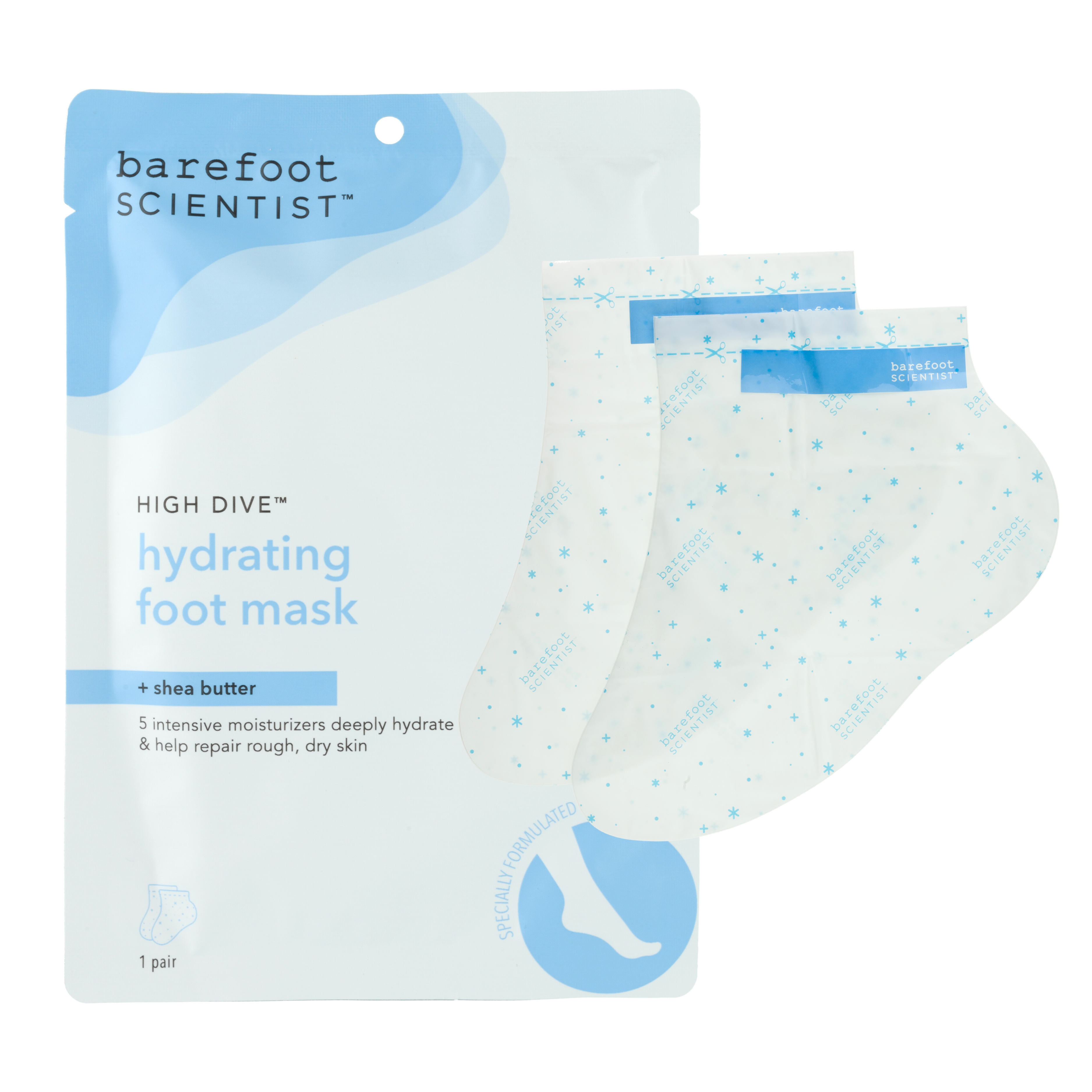 High Dive Hydrating Foot Mask | Barefoot Scientist