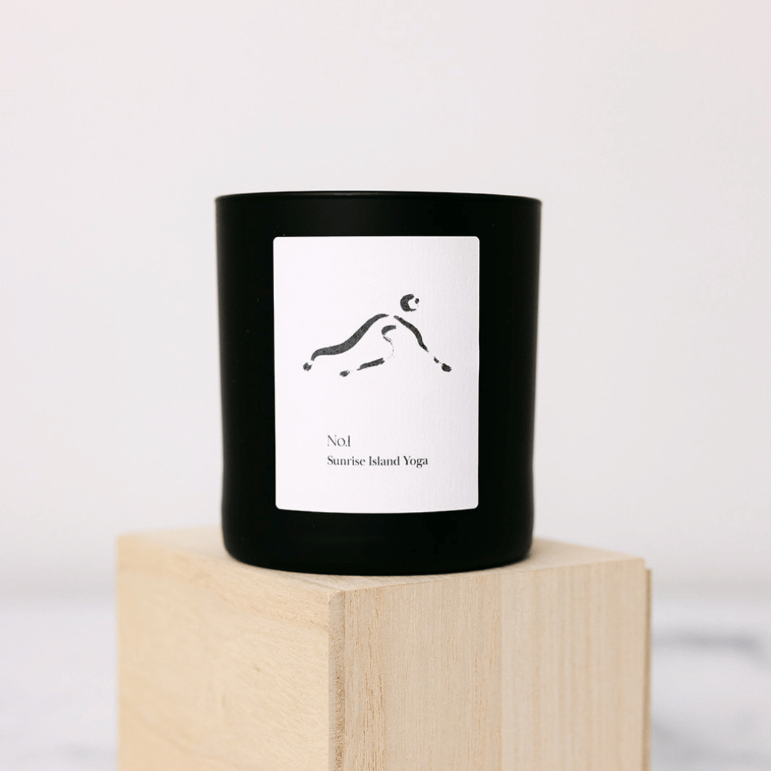 No. 1 Sunrise Island Yoga (Bali) 8 oz Candle | Lucky Owl