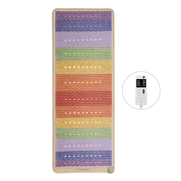 Rainbow Chakra Mat™ Large 7428 Firm - Photon PEMF Inframat Pro® 4th Edition | HealthyLine