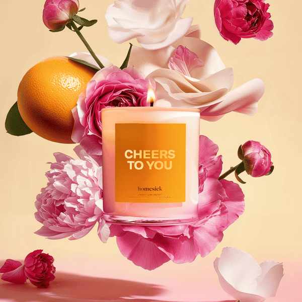 Cheers to You Candle | homesick