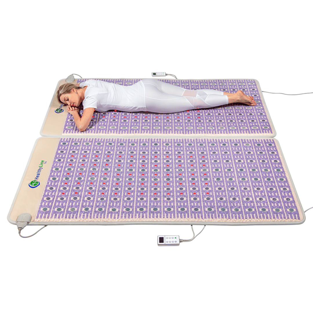 TAJ-Mat™ King 8076 Firm - Photon PEMF Split Inframat Pro® | HealthyLin TAJ-Mat™ King 8076 Firm - Photon PEMF Split Inframat Pro® | HealthyLin