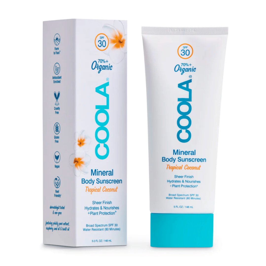 Mineral Body Organic Sunscreen Lotion SPF 30 - Tropical Coconut | COOLA