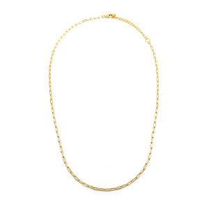 Frolic Paperclip Necklace /gold tone | Purpose Jewelry
