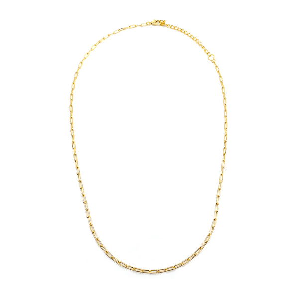 Frolic Paperclip Necklace /gold tone | Purpose Jewelry