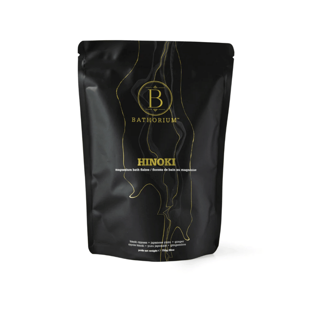 Hinoki Cypress Magnesium Bath Flakes | Bathorium