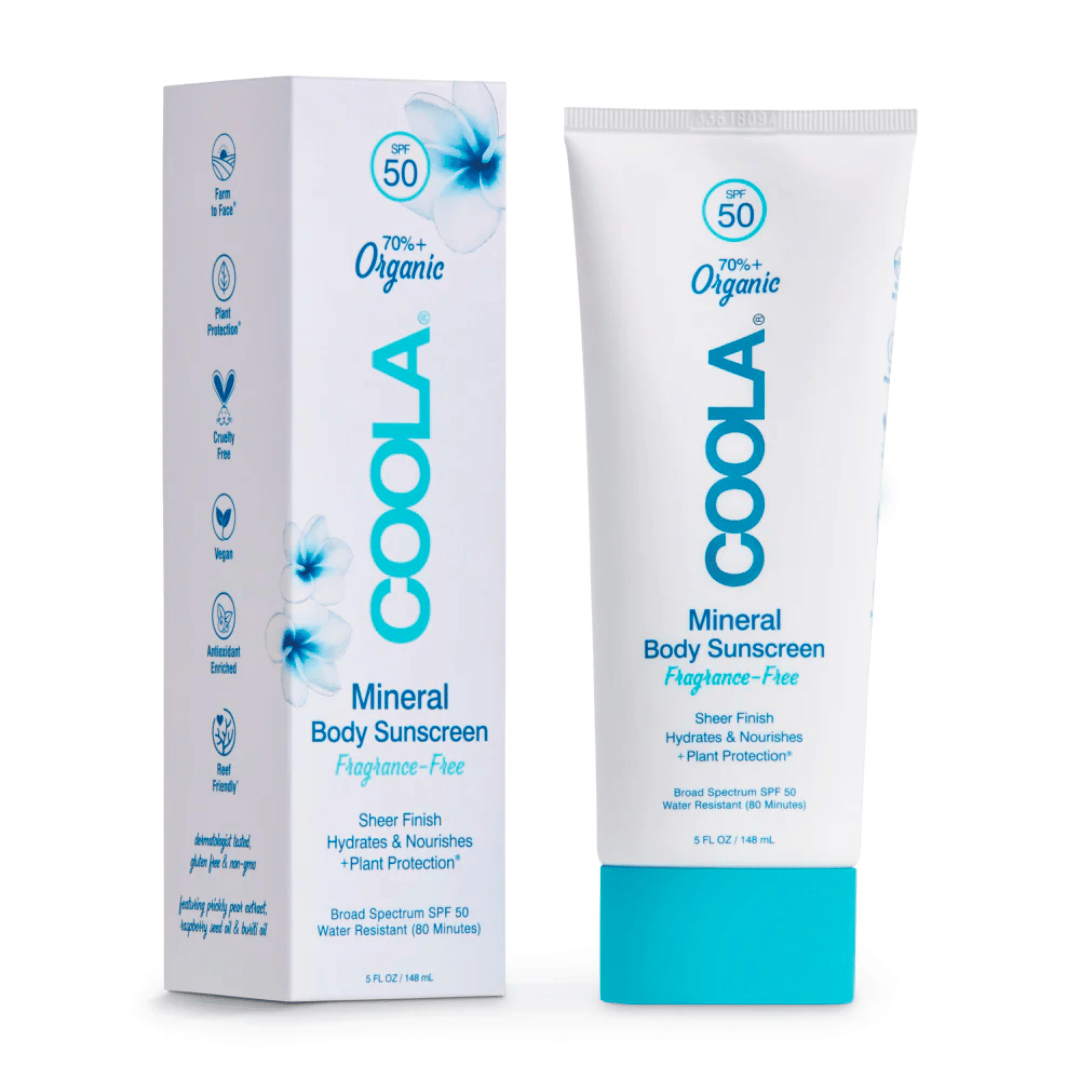 Mineral Body Organic Sunscreen Lotion SPF 50 - Fragrance Free | COOLA