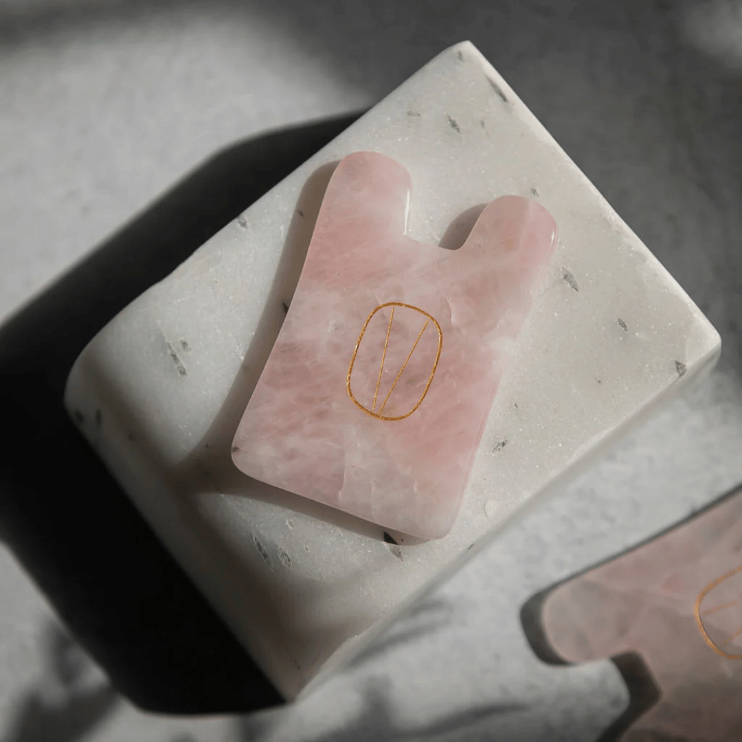 Rose Quartz Gua Sha | Vie Healing