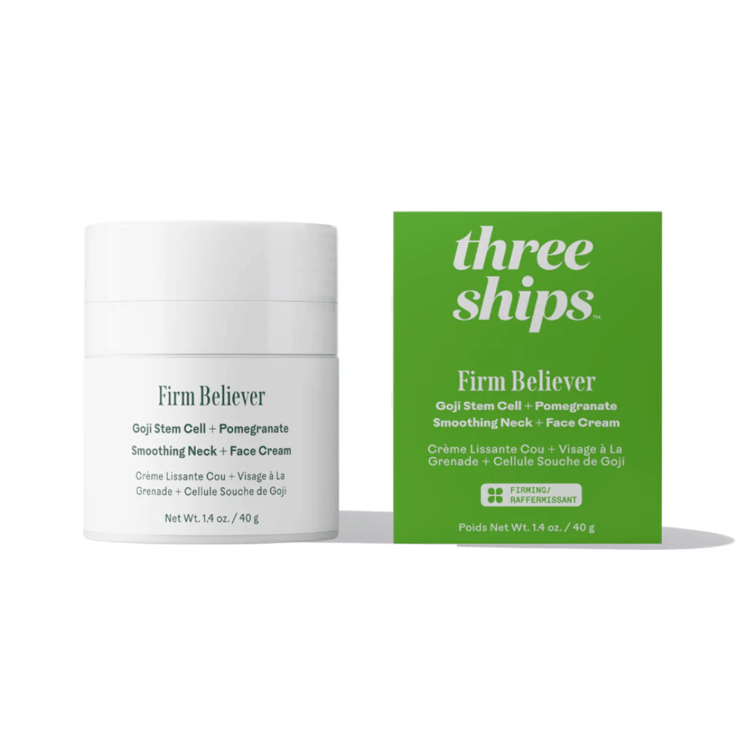 Firm Believer Goji Stem Cell + Pomegranate Smoothing Neck + Face Cream | Three Ships