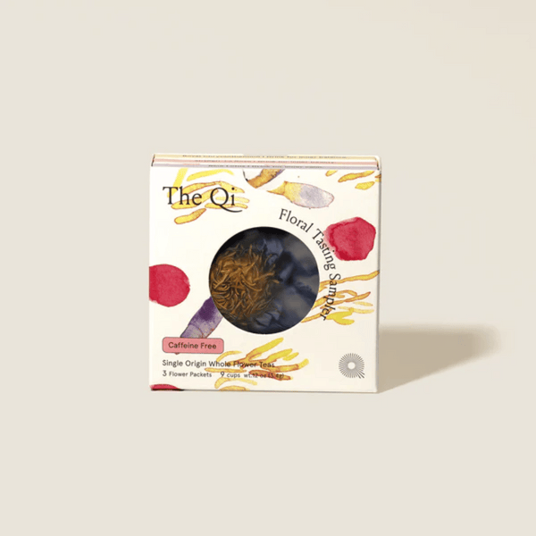 3-Flower Tea Sampler Box | The Qi