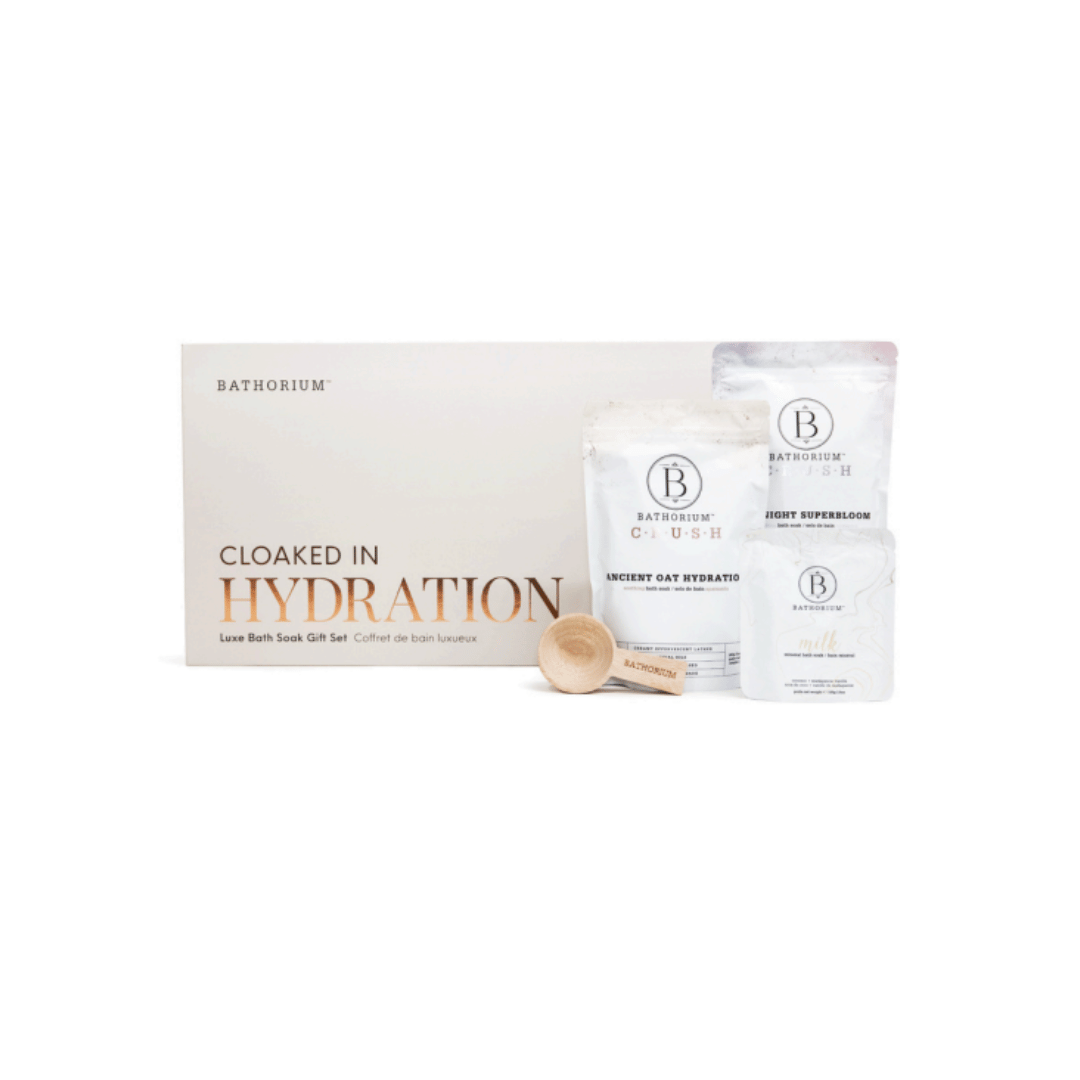 Cloaked In Hydration Gift Box Set | Bathorium