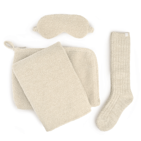 Travel Set (Blanket, Socks, Eyemask, Bag) | Kashwére