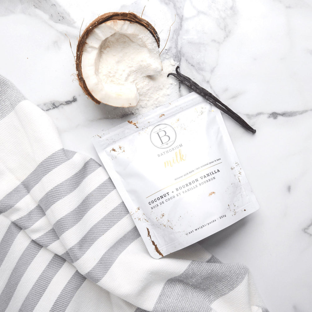 Coconut + Vanilla Milk Mineral Soak 250g | Bathorium