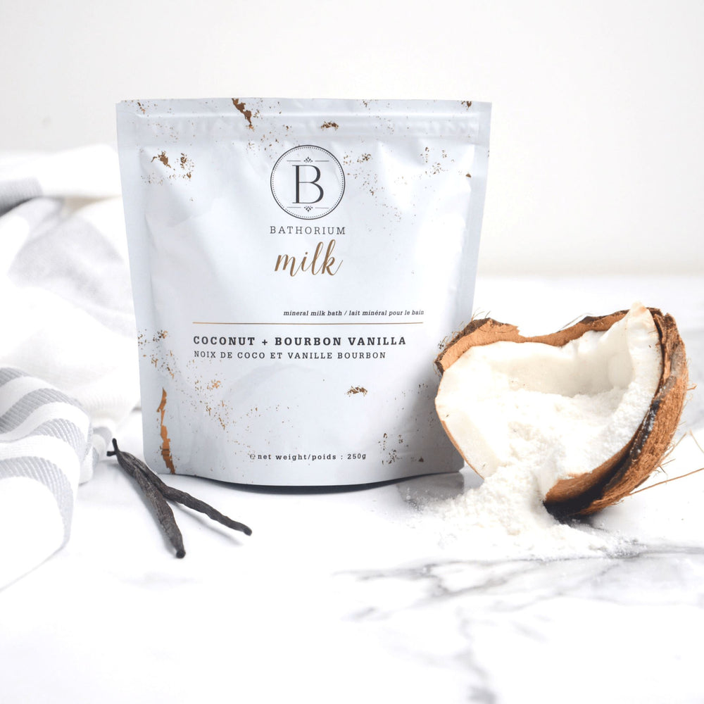 Coconut + Vanilla Milk Mineral Soak 250g | Bathorium