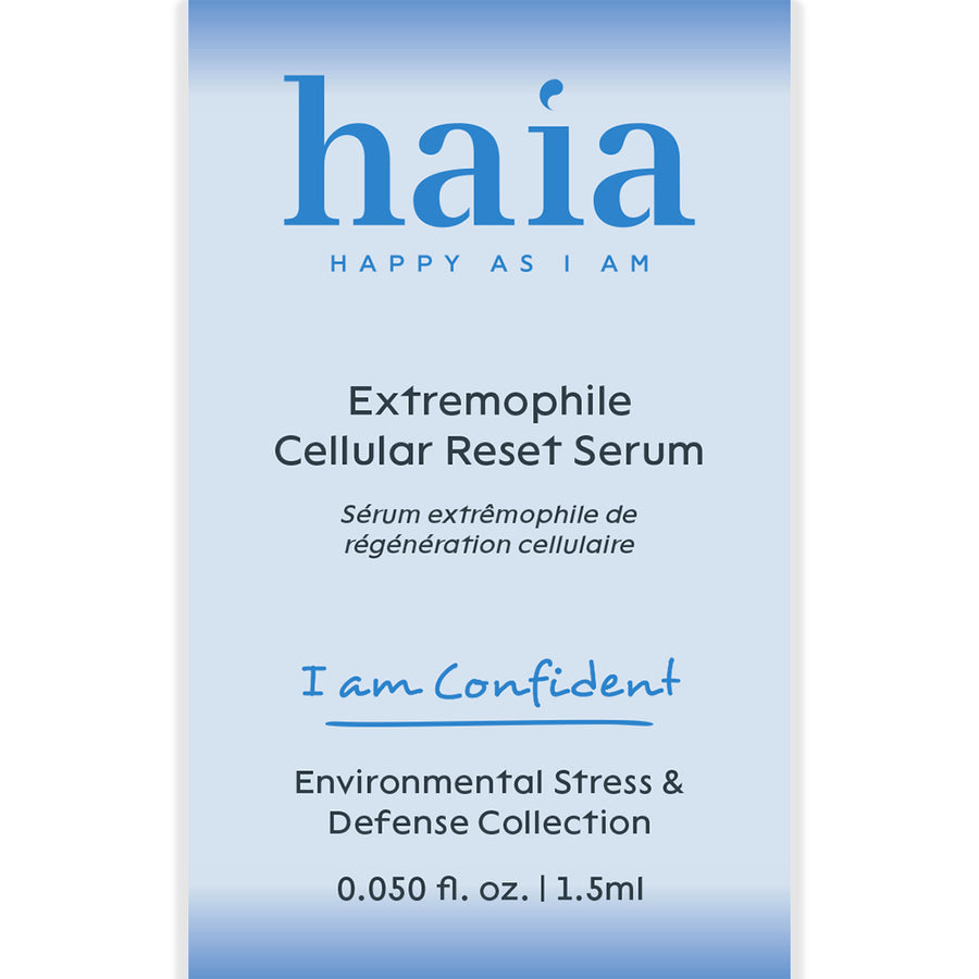 I am Confident | 3: Extremophile Cellular Reset Serum | haia