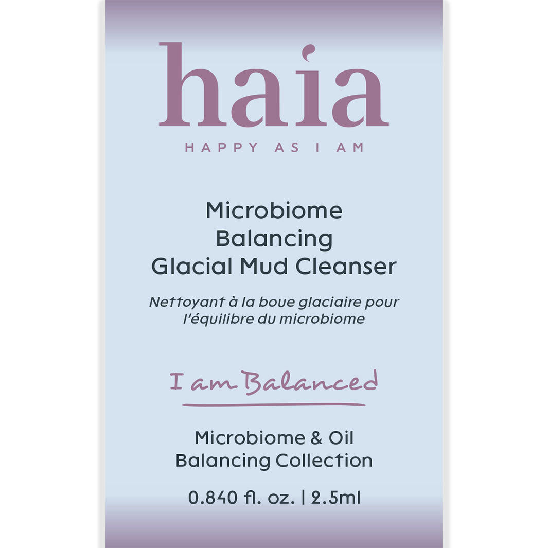 I am Balanced | 1: Microbiome Balancing Glacial Mud Cleanser | haia