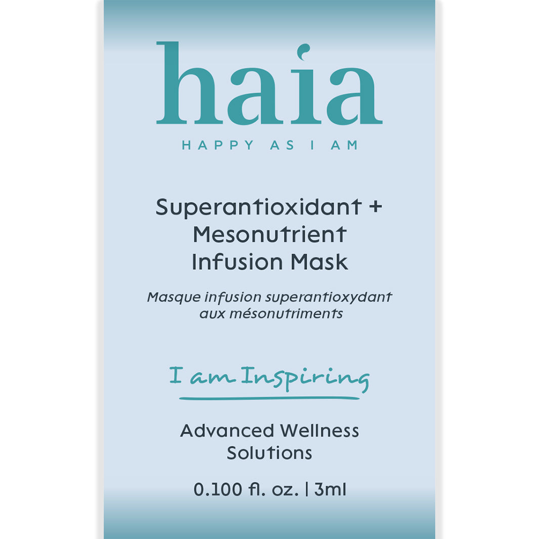 I am Inspiring | Superantioxidant + Mesonutrient Infusion Mask | haia
