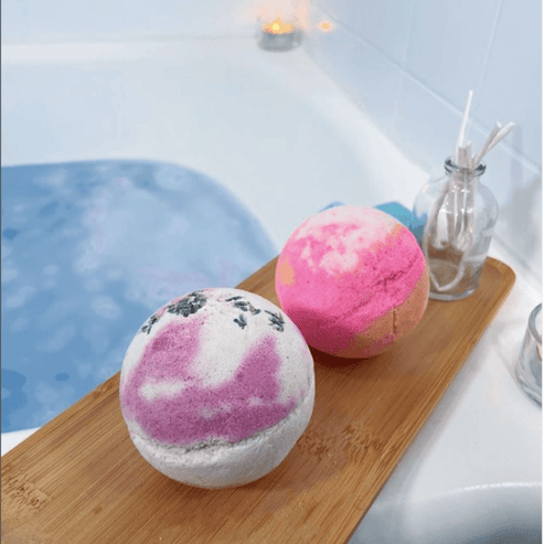 Bath Bomb Lavender Martini [Ultra Moisturizing] | Dreambox Beauty