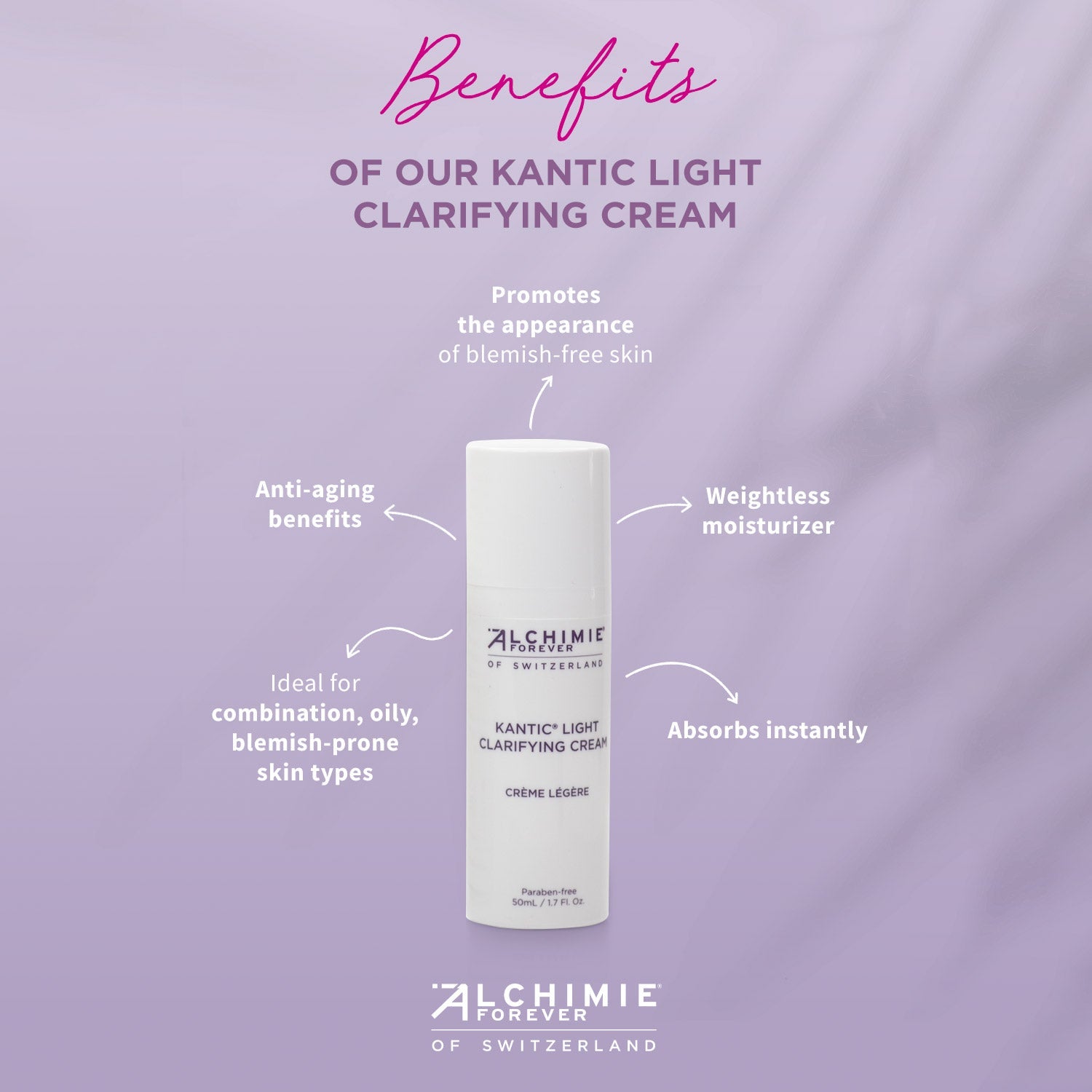 Kantic® Light Clarifying Cream | Alchimie Forever