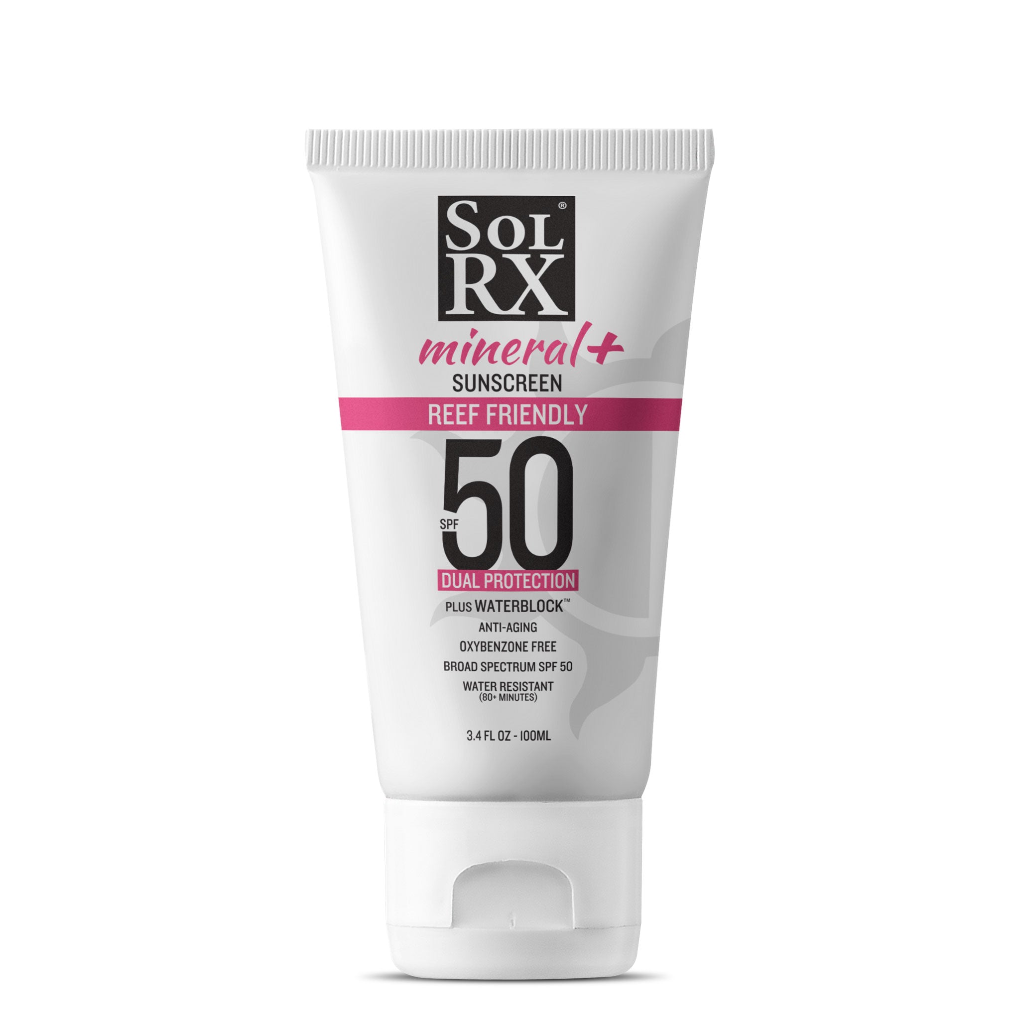 Clear Zinc SPF 50 Sunscreen | SolRX Sunscreen