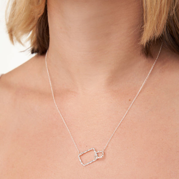 Geometry Rectangles Necklace | Little Sparkles
